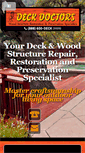 Mobile Screenshot of deckdoctors.net